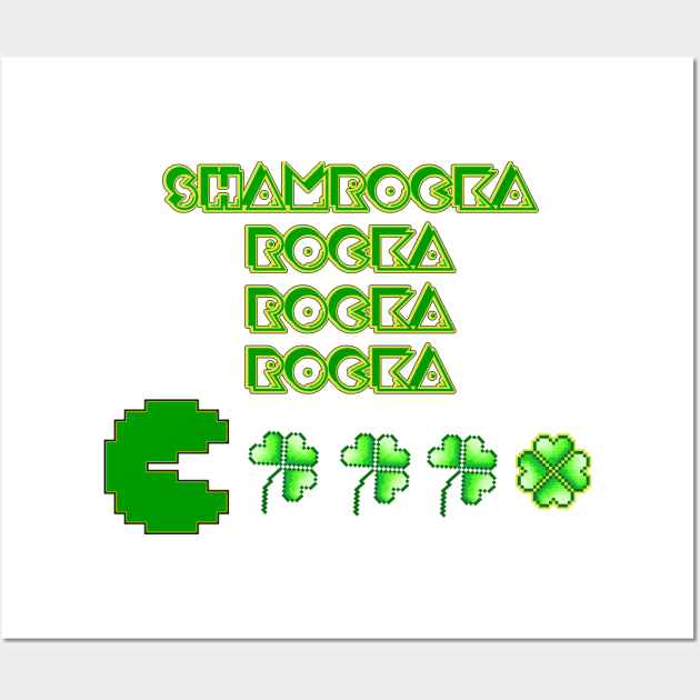 Shamrocka rocka Wall Art by QwerkyShirts